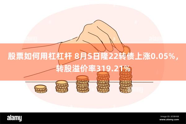 股票如何用杠杠杆 8月5日隆22转债上涨0.05%，转股溢价率319.21%