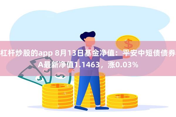 杠杆炒股的app 8月13日基金净值：平安中短债债券A最新净值1.1463，涨0.03%