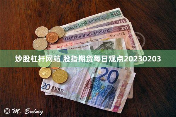 炒股杠杆网站 股指期货每日观点20230203