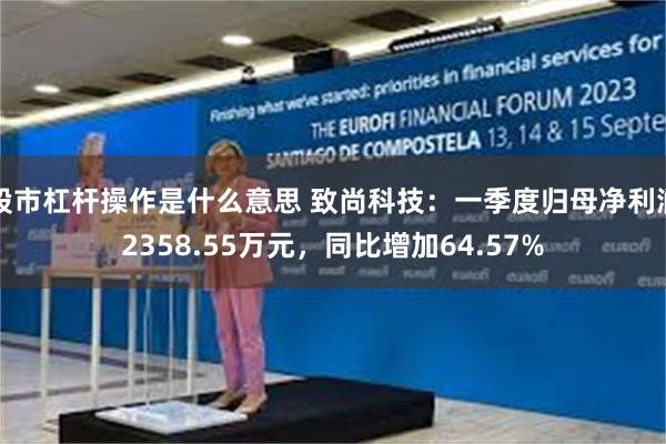 股市杠杆操作是什么意思 致尚科技：一季度归母净利润2358.55万元，同比增加64.57%
